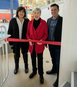 Grand Reopening of Rady JCC pool and Fitfest held