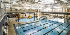 Rady Jewish Community Centre pool at the Asper Jewish Community Campus. photo courtesy of Akman Construction
