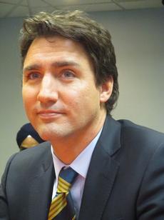 Leader of the Liberal Party of Canada Justin Trudeau photo by Rhonda Spivak