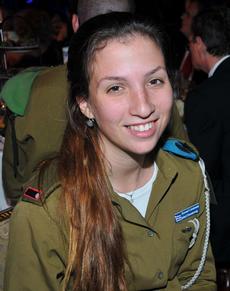 Lt. Inbal Grintzvaig misses her twin brother.
