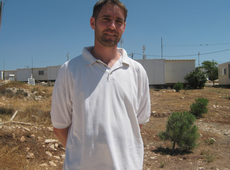 A settler I spoke with who lives in Amona