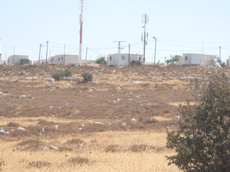 The caravans of Amona on a barren hilltop