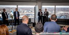 Jared Akman & David Carr speaking to BGS members