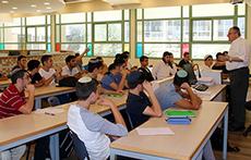 Shlomo Serok, Israel’s Best Computer Science & Networking Teacher, with his students