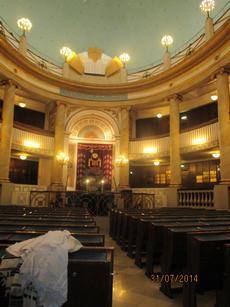 Stadttemple Synagogue in Vienna photo by Rhonda Spivak