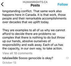 CMHR Statement