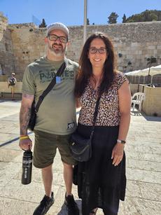 Naama Samphir and Kelly Heibert ontour in Israel