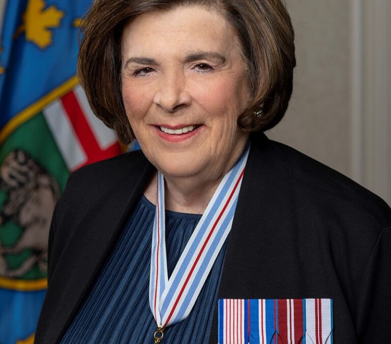 Mazel Tov to Lt Gov Anita Neville on Receipt of the Kanee Distinguished Community Service Medal